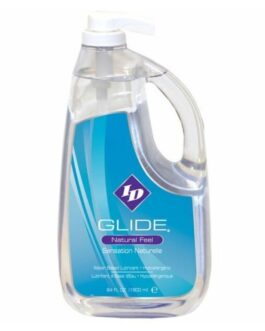 ID GLIDE – LUBRIFICANTE A BASE ACQUA + NATURAL FEEL IPOALLERGENICO 1900 ML