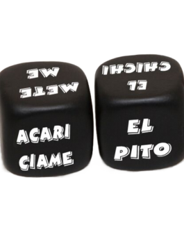 DIABLO PICANTE – 2 DADI D’AZIONE E PARTE DEL CORPO (COLORE A SCANALATURA)