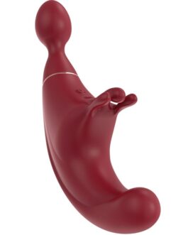 ADRIEN LASTIC – FUSION STIMOLATORE TRIPLO CLITORIDE E PUNTO G ROSSO