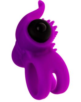 ADRIEN LASTIC – ANELLO VIBRATORE BULLET LASTIC VIOLA
