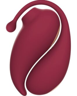 ADRIEN LASTIC – VENTOSA CLITORIDE ISPIRAZIONE + UOVO VIBRANTE ROSSO – APP GRATUITA