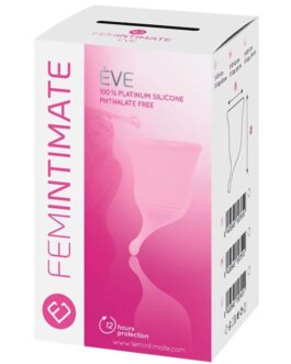 FEMINTIMATE – EVE NUOVA COPPE MESTRUALI IN SILICONE – TAGLIA L