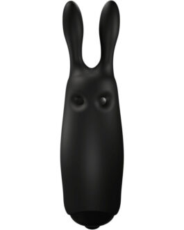 ADRIEN LASTIC – VIBRATORE CONIGLIO NERO TASCABILE IN LASTIC