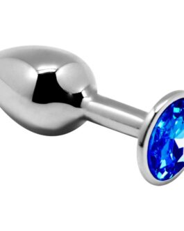 ALIVE – PIACERE ANALE MINI PLUG METAL BLU TAGLIA L