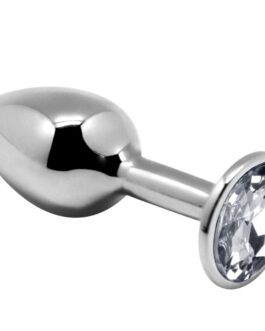 ALIVE – PIACERE ANALE MINI PLUG METALLO BIANCO TAGLIA S