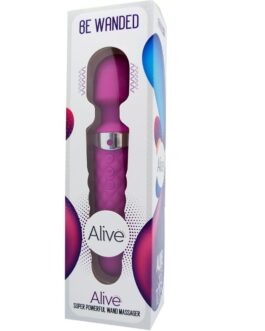 ALIVE – BE WANDED VIBRATORE MASSAGGIATORE VIOLA