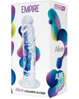 ALIVE – PENE REALISTICO IMPERO TRASPARENTE 19,3 CM