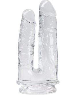 ALIVE – PENE IMPERIUM DOPPIO REALISTICO TRASPARENTE 12/14 CM