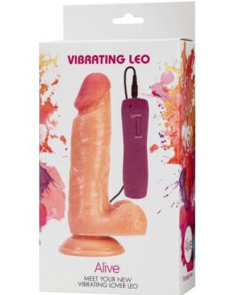 ALIVE – VIBRATORE PENE REALISTICO LEO 17 CM