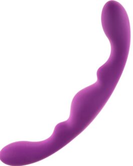 ALIVE – LUNA DILDO DOPPIA PENETRAZIONE VIOLA IN SILICONE 25 CM