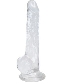 ALIVE – PENE LUSTY REALISTICO TRASPARENTE 18 CM