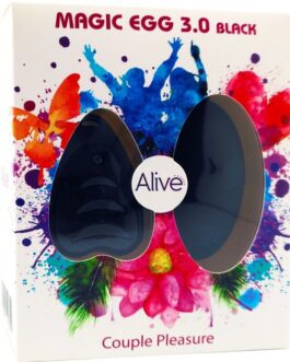 ALIVE – MAGIC EGG 3.0 UOVO VIBRANTE TELECOMANDO NERO