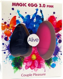 ALIVE – MAGIC EGG 3.0 TELECOMANDO UOVO VIBRANTE ROSA