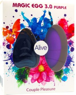 ALIVE – MAGIC EGG 3.0 UOVO VIBRANTE TELECOMANDO VIOLA