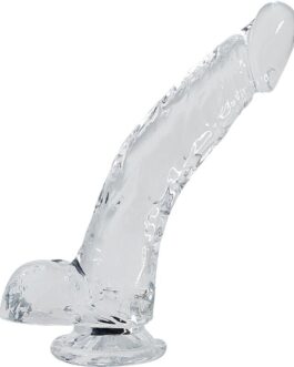 ALIVE – PENE REALISTICO STALLONE TRASPARENTE 22 CM
