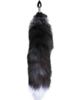 ALIVE – PLUG PIACERE ANALE IN METALLO FOX TAIL TAGLIA M