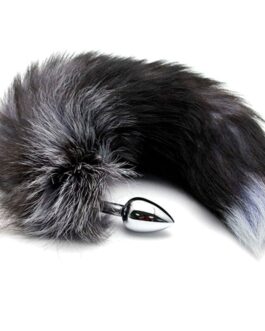 ALIVE – PLUG PIACERE ANALE IN METALLO FOX TAIL TAGLIA S