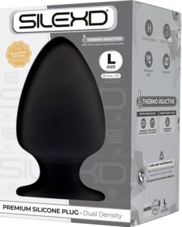 SILEXD – MODELLO 1 PLUG ANALE PREMIUM SILEXPAN SILICONE PREMIUM TERMOREATTIVO MISURA L