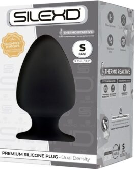 SILEXD – MODELLO 1 PLUG ANALE PREMIUM SILEXPAN SILICONE PREMIUM TERMOREATTIVO TAGLIA S