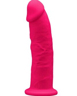 SILEXD – MODELLO 2 PENE REALISTICO PREMIUM SILEXPAN SILICONE FUCSIA 15 CM