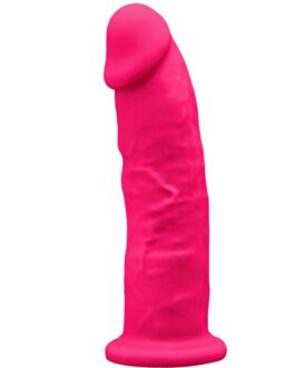 SILEXD – MODELLO 2 PENE REALISTICO PREMIUM SILEXPAN SILICONE FUCSIA 19 CM