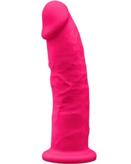 SILEXD – MODELLO 2 PENE REALISTICO PREMIUM SILEXPAN SILICONE FUCSIA 23 CM