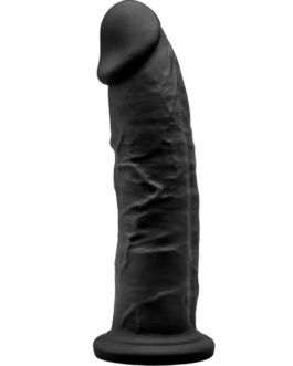 SILEXD – MODELLO 2 PENE REALISTICO PREMIUM SILEXPAN SILICONE NERO 19 CM