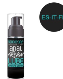 AMOREANE – LUBRIFICANTE ANALE A BASE SILICONE 30 ML ES/IT/FR