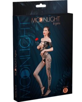 MOONLIGHT – MODELLO 10 BODYSTOCKING NERO TAGLIA UNICA