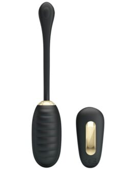 PRETTY LOVE – DOREEN LUXURY UOVO VIBRANTE RICARICABILE NERO TELECOMANDO