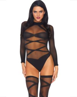 LEG AVENUE - SET 2 PIEZAS BODY + MEDIAS