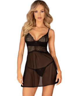 OBSESSIVE – SET CHEMERIS BADYDOLL E PERIZOMA XS/S