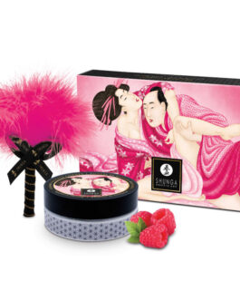 SHUNGA – KIT POLVERE DA MASSAGGIO ALIMENTARE LAMPONE