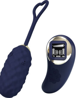 PRETTY LOVE - UOVO VIBRANTE CON TELECOMANDO BLU VIVIAN