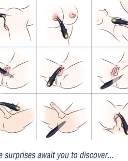 ARMONY – VIBRATORE OMBRA DOPPIA TESTA TEASING BLU