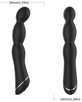 ARMONY – VIBRATORE BAMBU REGOLABILE NERO