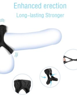 ARMONY – ANELLO VIBRATORE E MULTIPOSIZIONE NERO