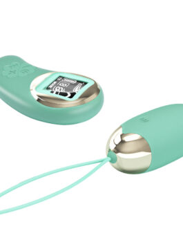 PRETTY LOVE – MINIERA DI UOVO VIBRANTE CON TELECOMANDO VERDE