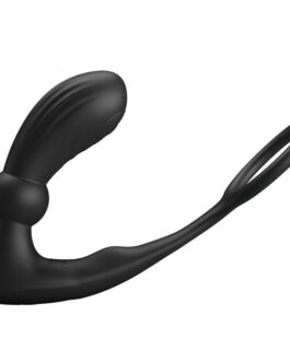 PRETTY LOVE – ANELLO ANALE E VIBRATORE WARREN BLACK