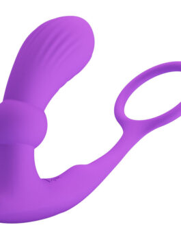 PRETTY LOVE – ANELLO WARREN E VIBRATORE ANALE VIOLA