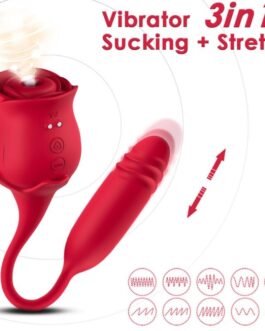ARMONY – ROSEKNIGTH CLITORIDE SUCKER & VIBRATOR ROSSO
