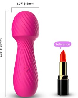 ARMONY – MASSAGGIATORE DAZZLE E VIBRATORE PICCOLO FUCSIA