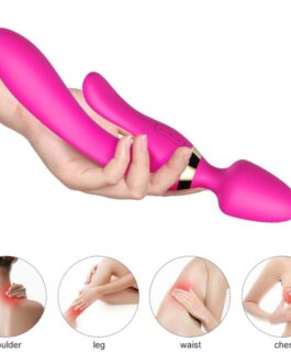 ARMONY – MASSAGGIATORE E VIBRATORE RABBIT FUCSIA