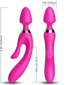 ARMONY – MASSAGGIATORE E VIBRATORE RABBIT FUCSIA