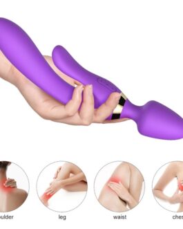 ARMONY – MASSAGGIATORE E VIBRATORE RABBIT VIOLA