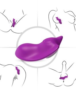 ARMONY – MUTANDINA INDOSSABILE CON VIBRATORE TELECOMANDO VIOLA