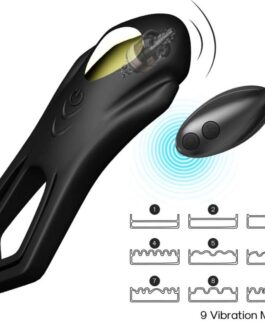 ARMONY – TELECOMANDO VIBRATORE ROADSTER DOPPIO ANELLO NERO