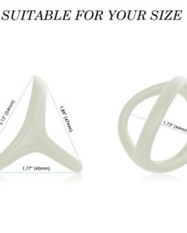 ARMONY – ANELLO TRESOR DOPPIO IN SILICONE LUMINOSO