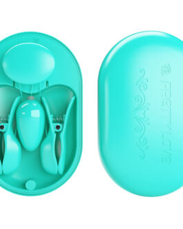 PRETTY LOVE – SCATOLA A SORPRESA PINZETTE PER ELETTROSTIMOLAZIONE BLU
