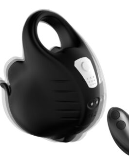 ARMONY – ANELLO VIBRATORE PER COPPE TELECOMANDO NERO